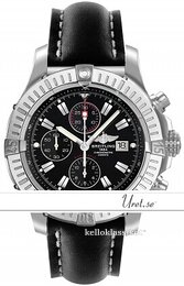Breitling Avenger Super Avenger A13370-101 Black Calf
